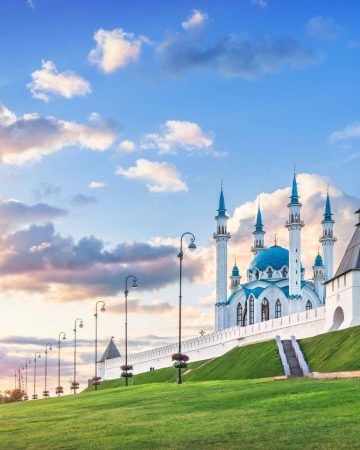 kul-sharif-mosque-kazan-kremlin-beautiful-sunset-blue-sky-with-clouds (2)